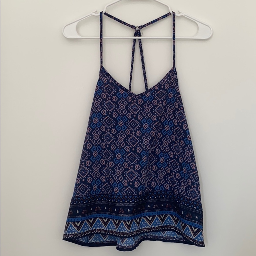 Hollister Patterned Tank Top!